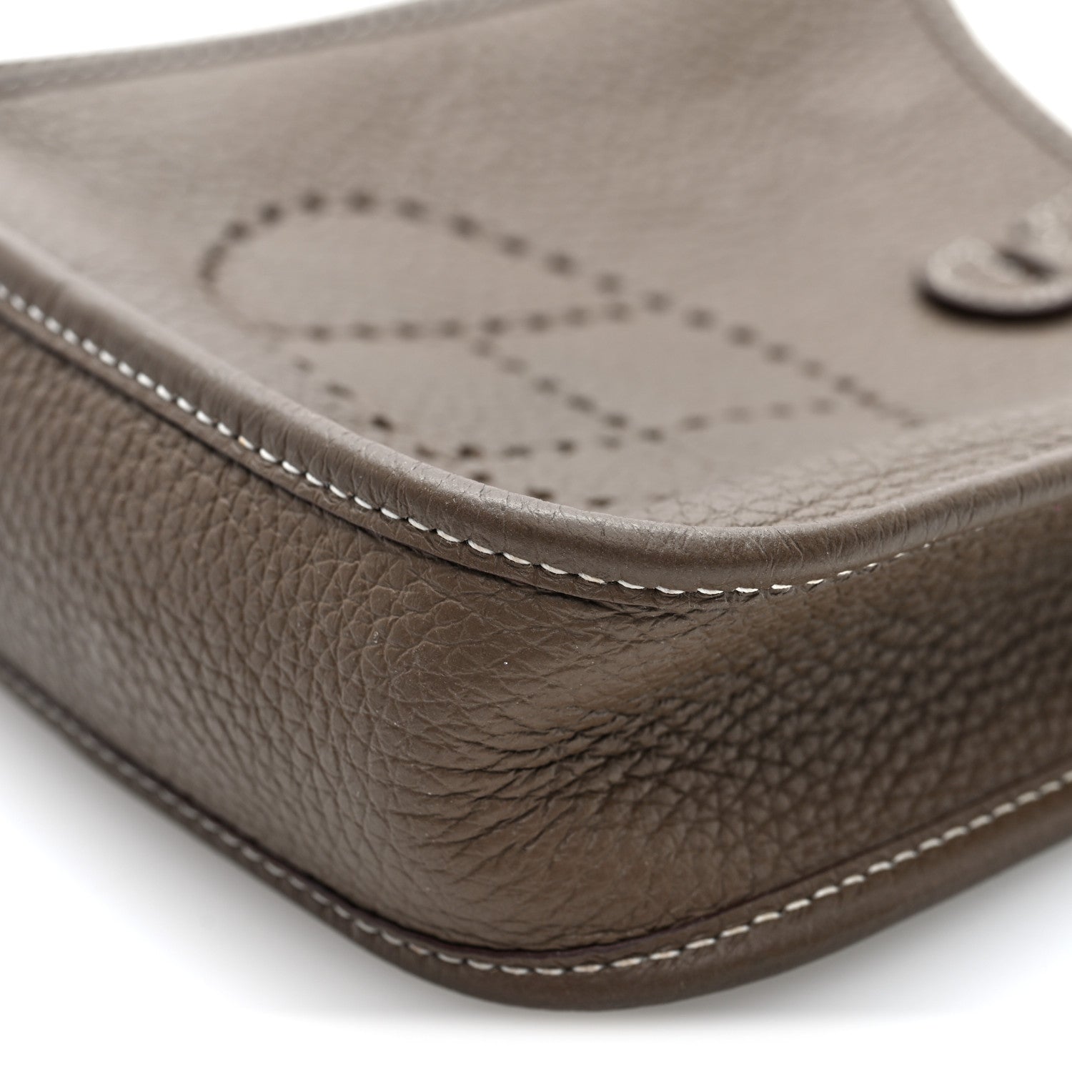 Hermes Taurillon Clemence Amazone Evelyne TPM Etoupe Bleu Indigo 10 of 10
