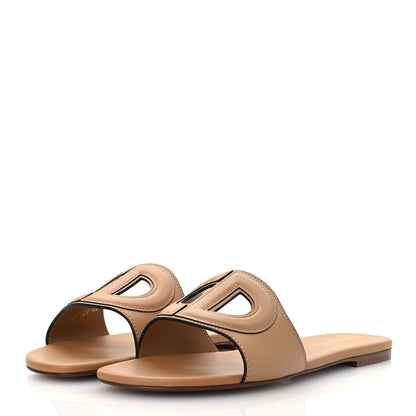 Christian Dior Calfskin D-Club Mule Sandal 40 Natural 4 of 11