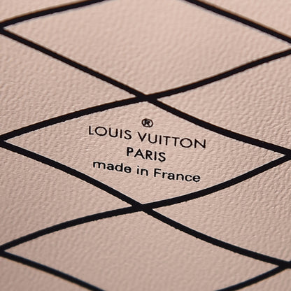 Louis Vuitton Denim Calfskin Malletage Trunk Clutch Light Blue 8 of 8