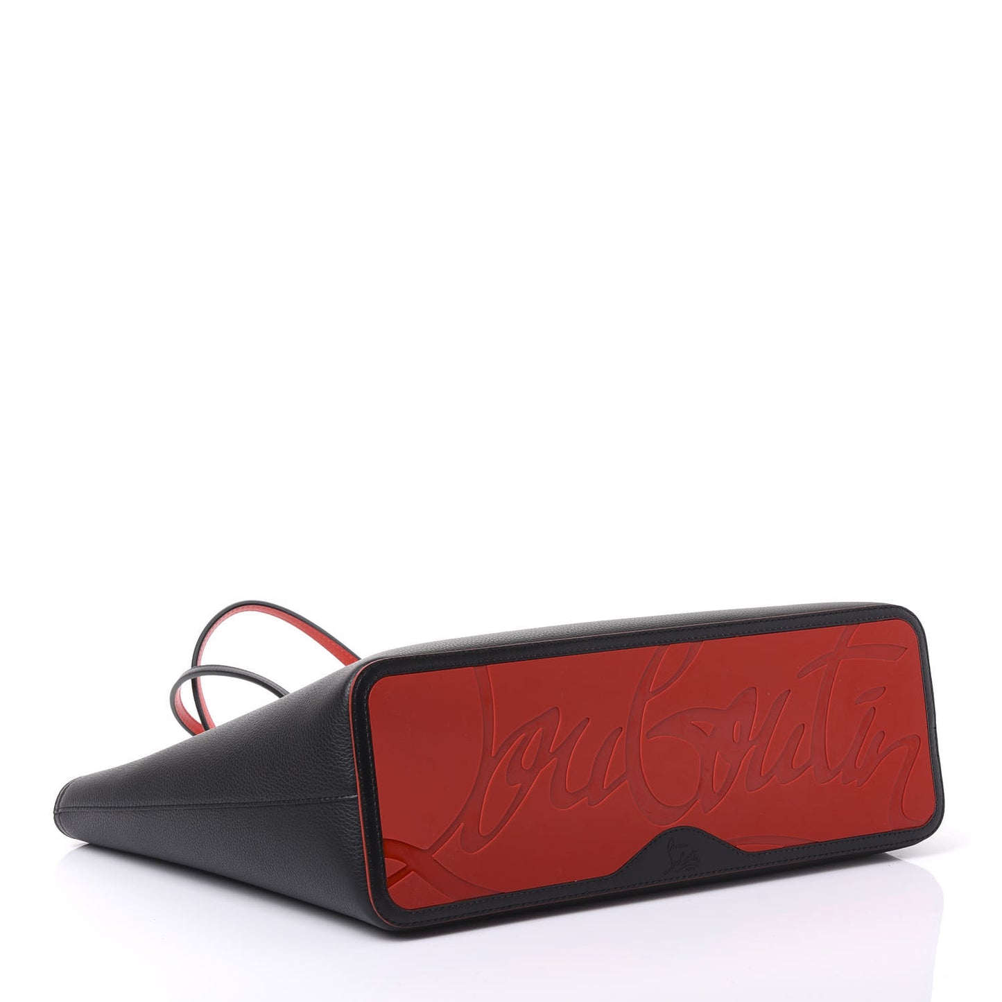 Calfskin Spikes East West Cabata Tote Black