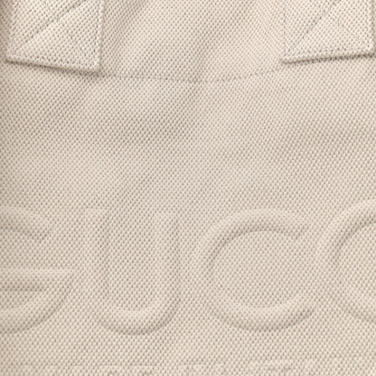 Gucci Canvas Logo Embossed Ophidia Tote Beige 8 of 10