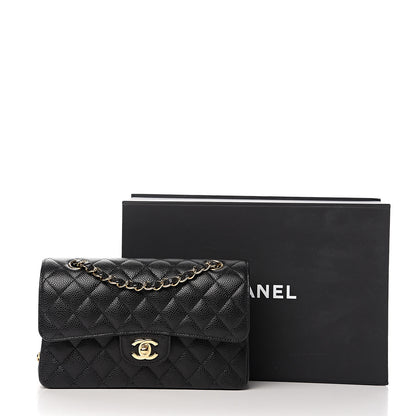 Chanel Caviar Quilted Small Double Flap Black 12 of 12
