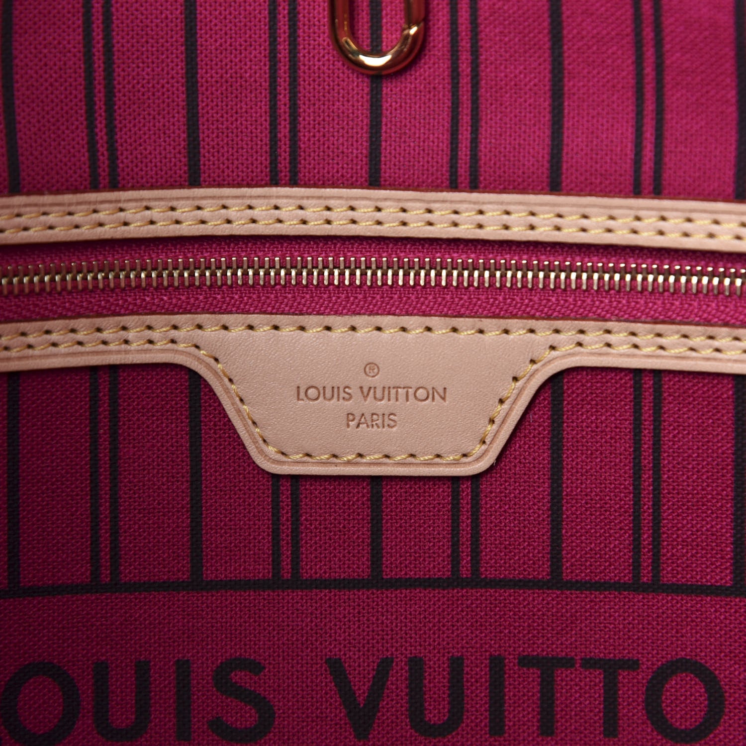 Louis Vuitton Monogram Aspen V Neverfull MM Hot Pink 9 of 12