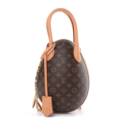 Louis Vuitton Monogram Egg Bag Black 1 of 8