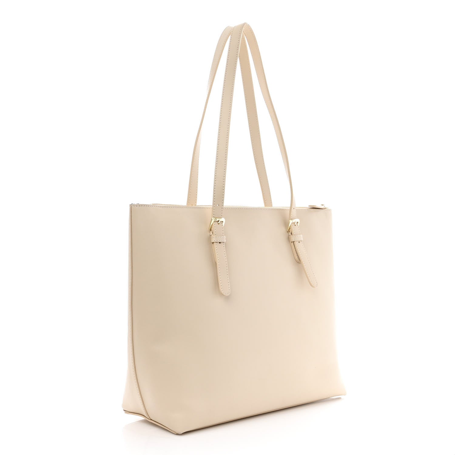 Versace Vitello Tote Ivory 3 of 8