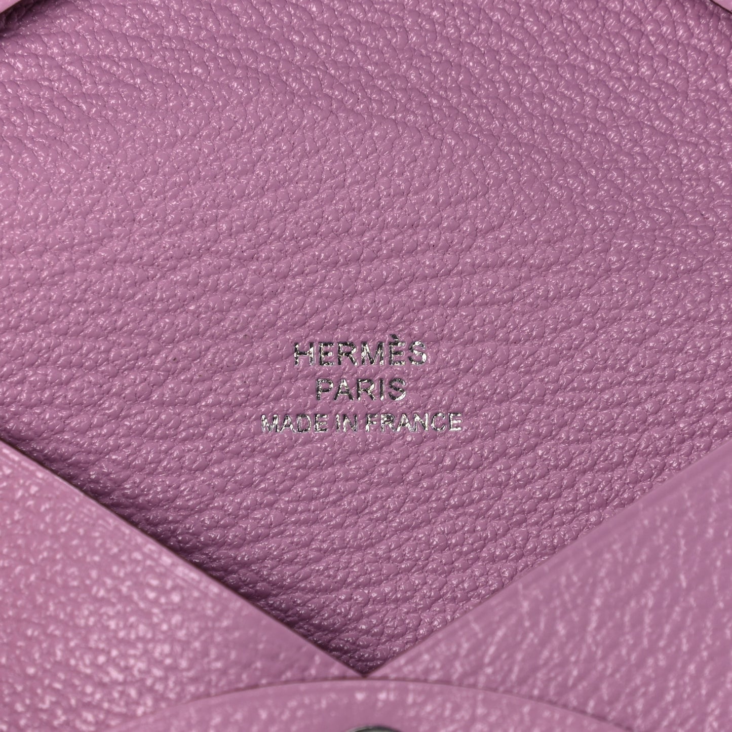 Chevre Mysore Calvi Card Case Mauve Sylvestre