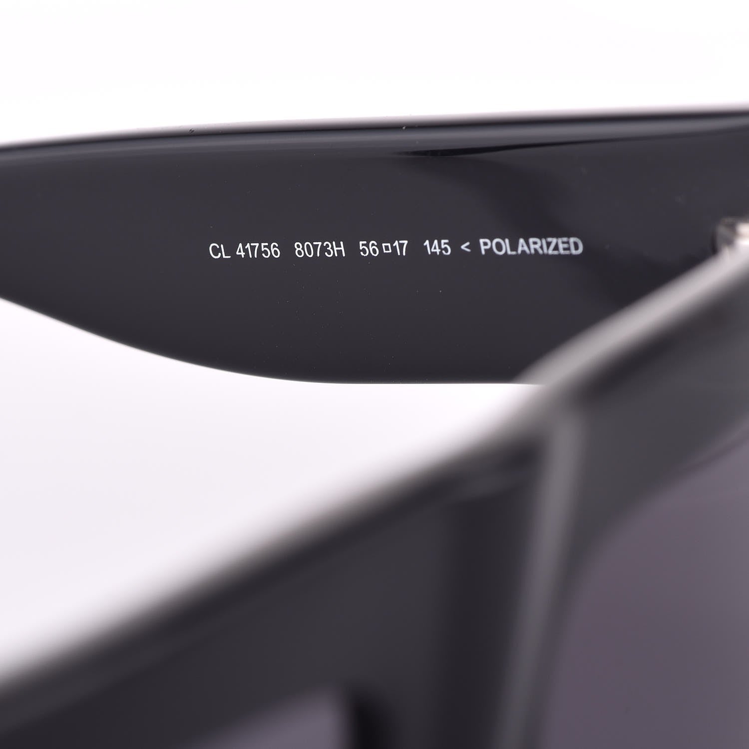 Celine Polarized ZZ Top Sunglasses CL 41756/S Black 5 of 8