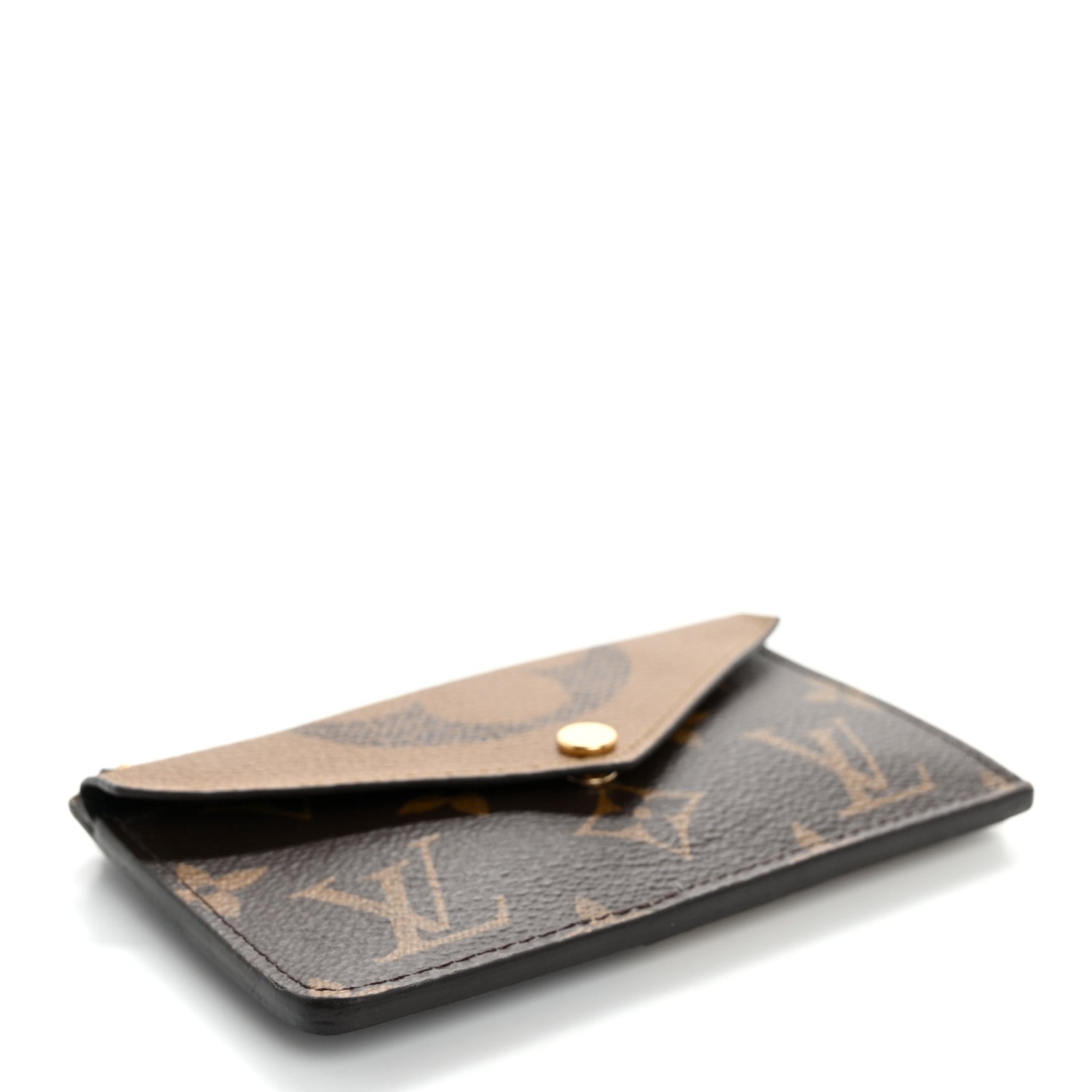 Louis Vuitton Reverse Monogram Recto Verso Card Holder Brown 4 of 9