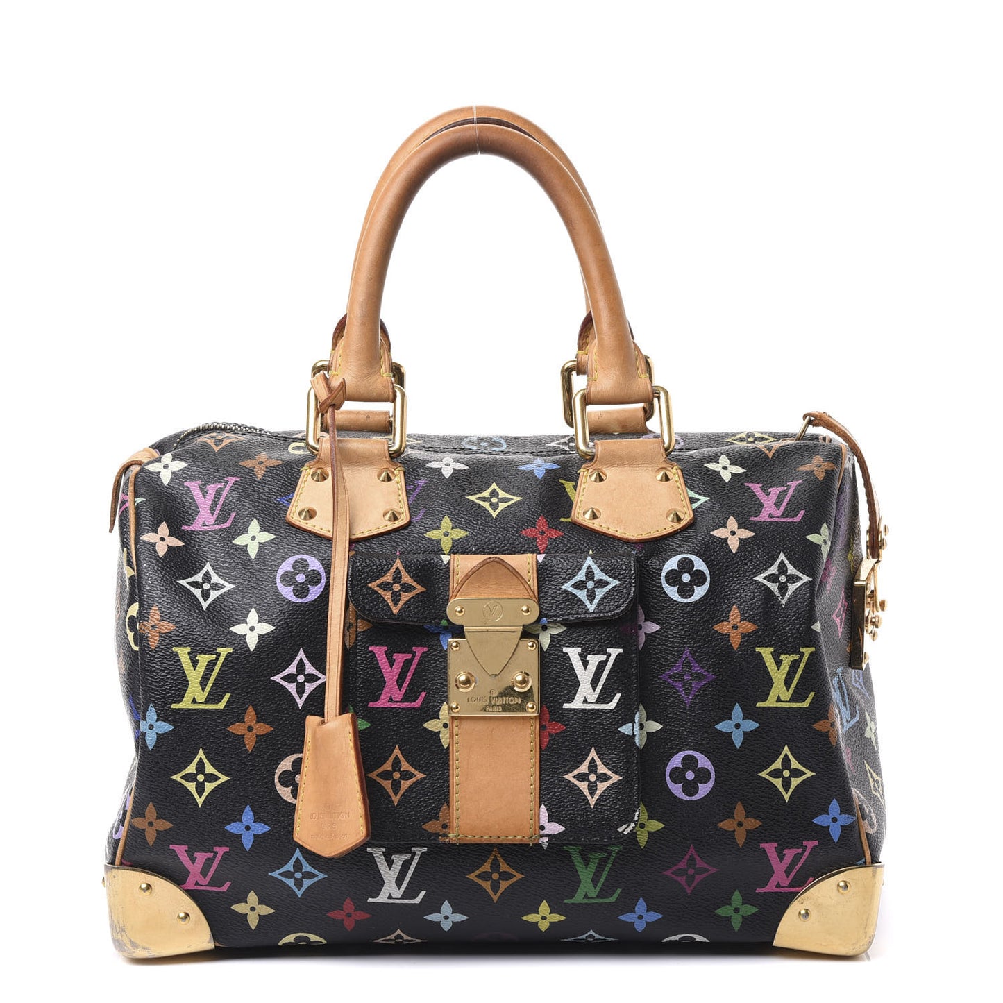 Monogram Multicolor Speedy 30 Black