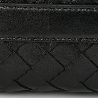 Bottega Veneta Calfskin Nappa Intrecciato Mini Wallace Black 11 of 13