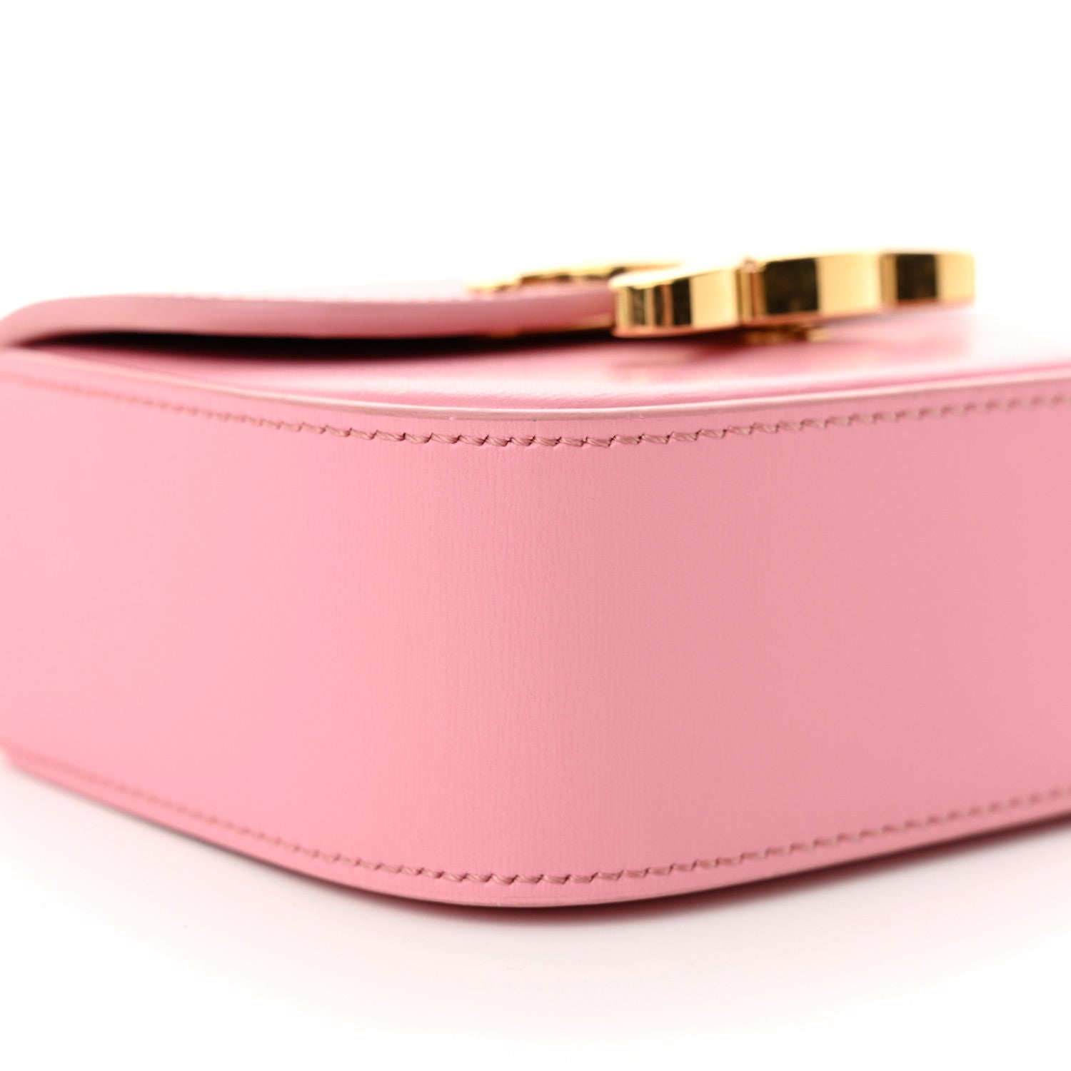 Celine Shiny Calfskin Mini Claude Rose 9 of 11