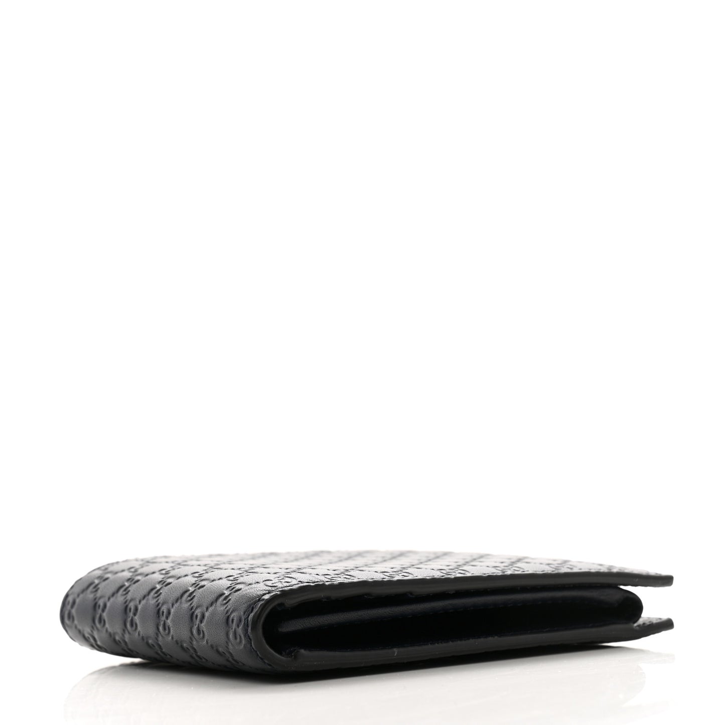 Microguccissima Bi-Fold Wallet Navy
