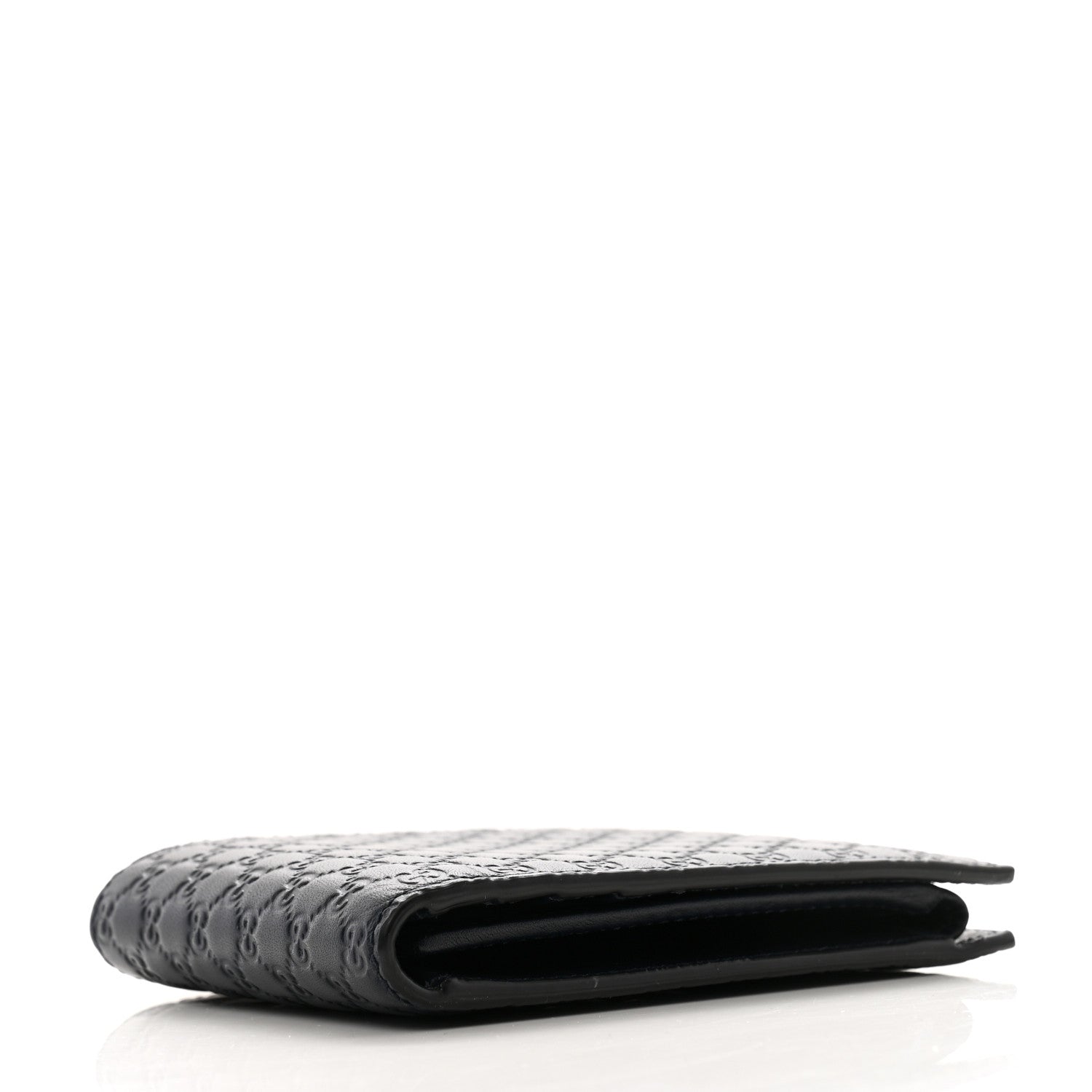 Gucci Microguccissima Bi-Fold Wallet Navy 4 of 12