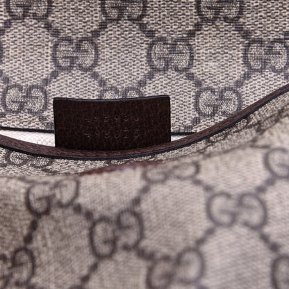 Gucci GG Supreme Monogram Neo Vintage Web Belt Bag Brown 9 of 11