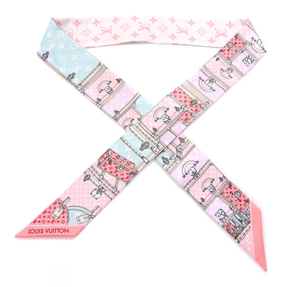 Louis Vuitton Silk Monogram Let's Go BB Bandeau Pink 1 of 4