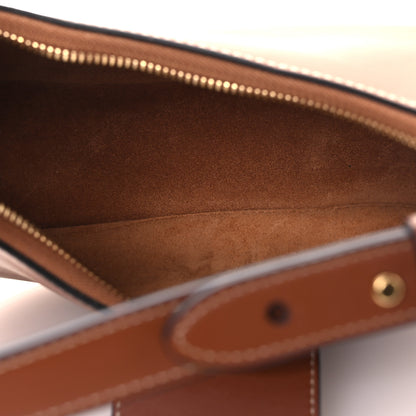 Celine Smooth Calfskin Medium Strap Ava Triomphe Shoulder Bag Tan 5 of 12