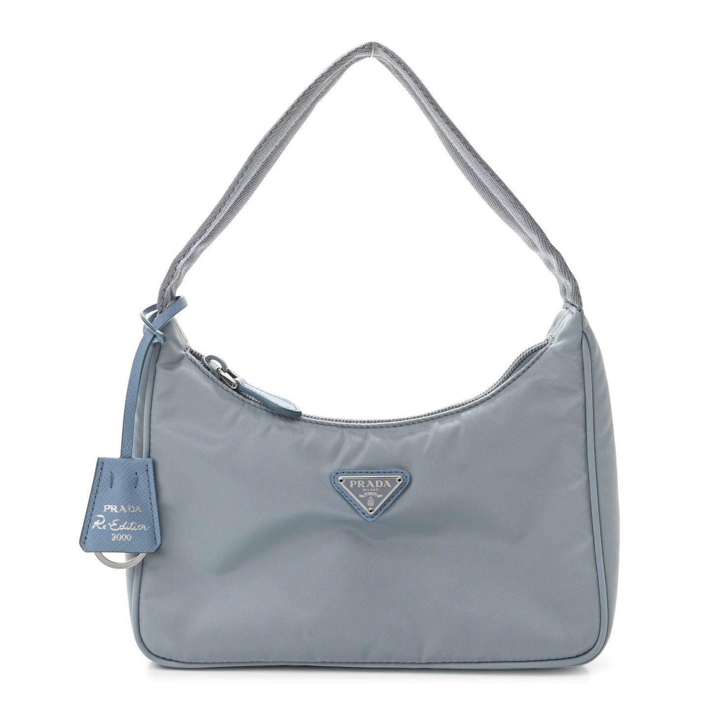 Tessuto Nylon Mini Re-Edition 2000 Bag Astrale