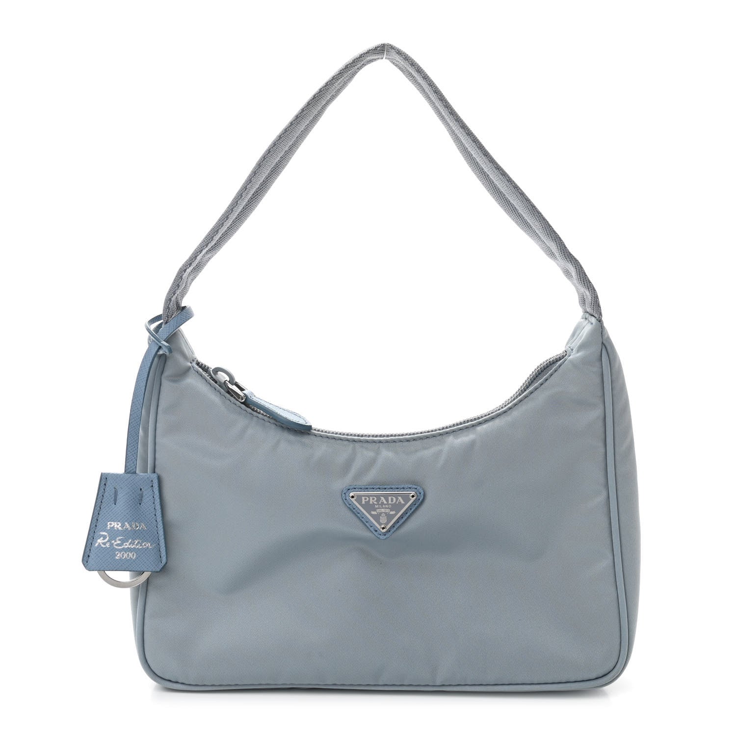 Prada Tessuto Nylon Mini Re-Edition 2000 Bag Astrale 1 of 9