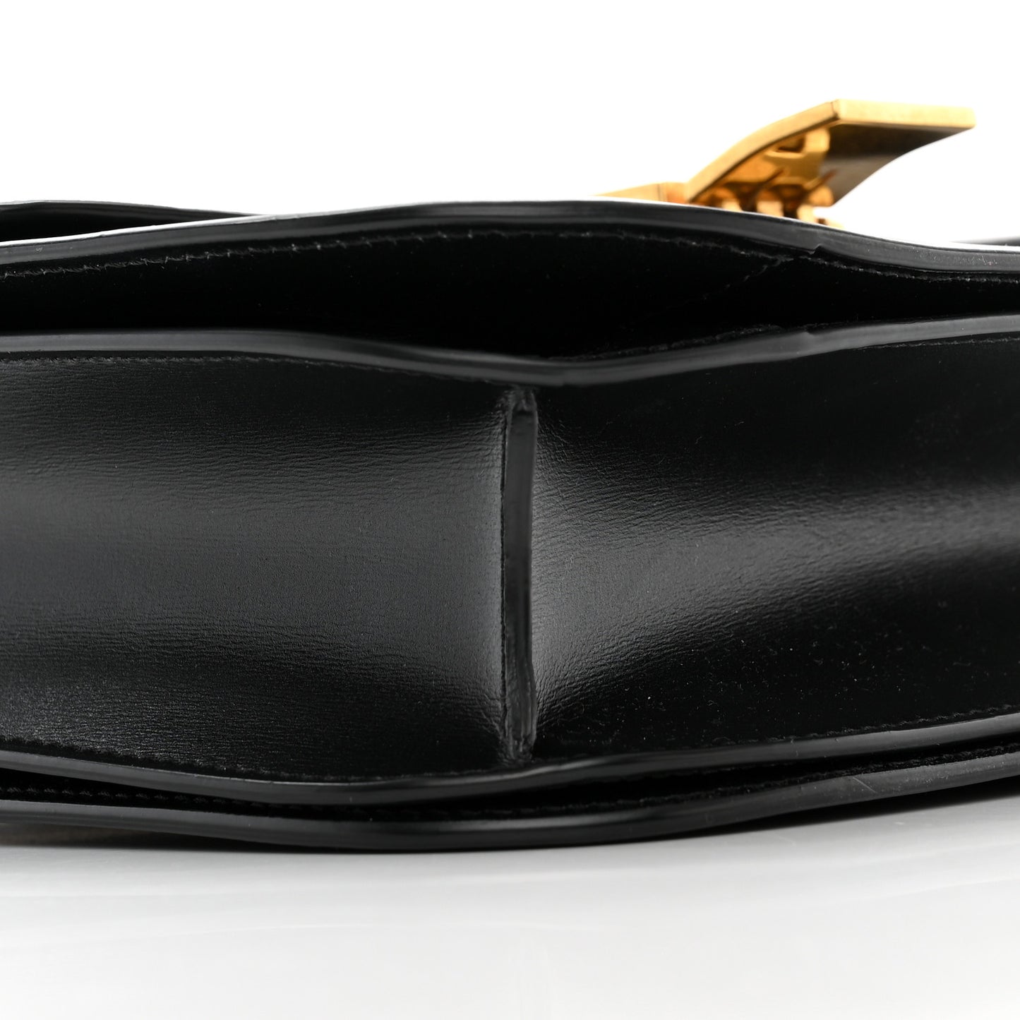 Box Calfskin Medium Classic Box Flap Bag Black