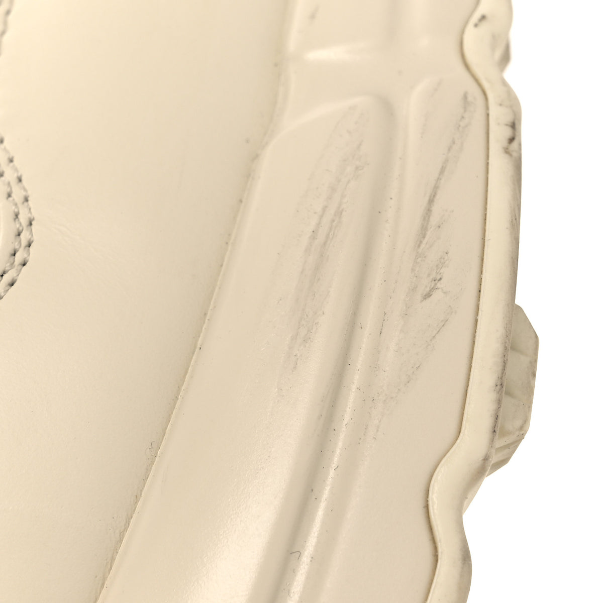 Gucci Calfskin Logo Womens Rhyton Sneakers 41 Ivory 12 of 14