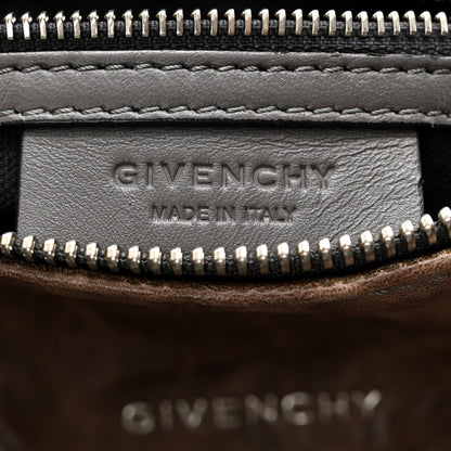 Givenchy Tumbled Sheepskin Small Pandora Brown 6 of 10