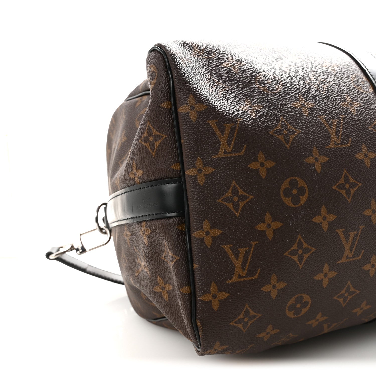 Louis Vuitton Monogram Macassar Keepall Bandouliere 45 7 of 8