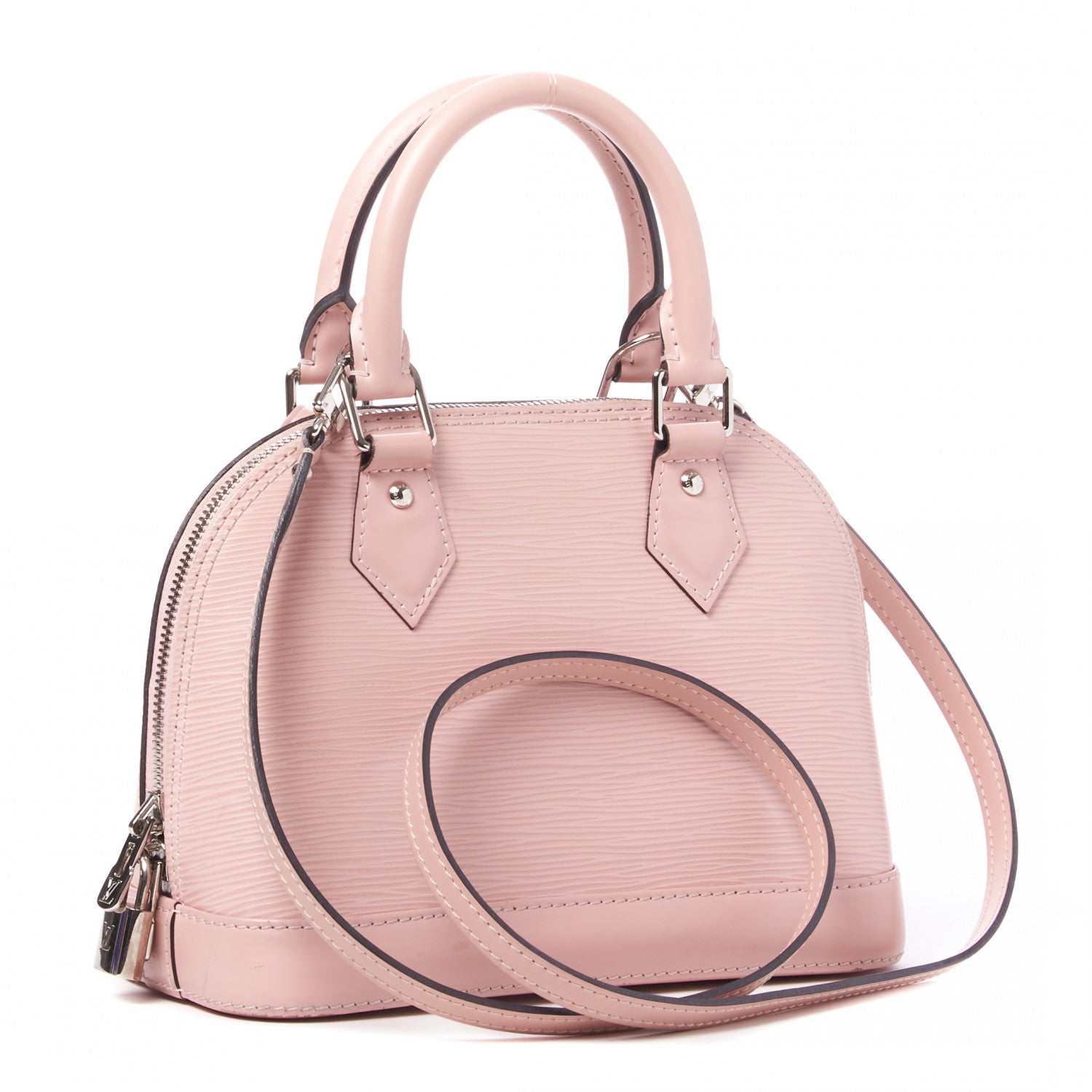 Louis Vuitton Epi Alma BB Rose Ballerine 2 of 8