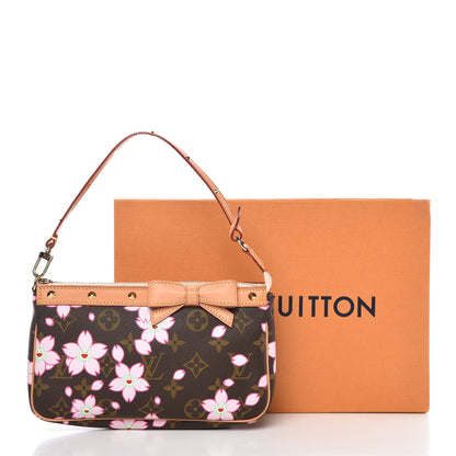 Louis Vuitton Monogram Cherry Blossom Pochette Accessories Brown 10 of 10