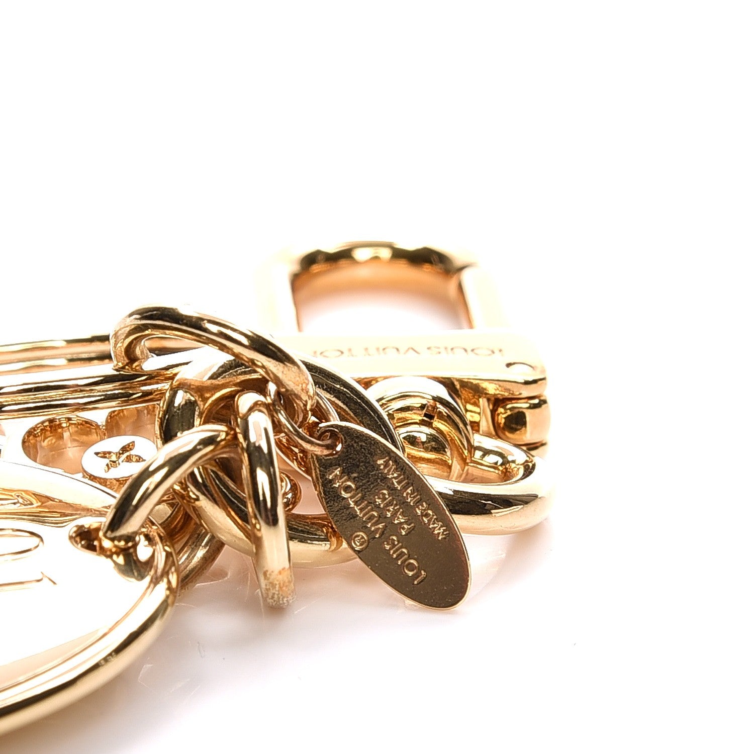 Louis Vuitton 101 Champs Elysees Maizeon Key Charm Gold 6 of 6
