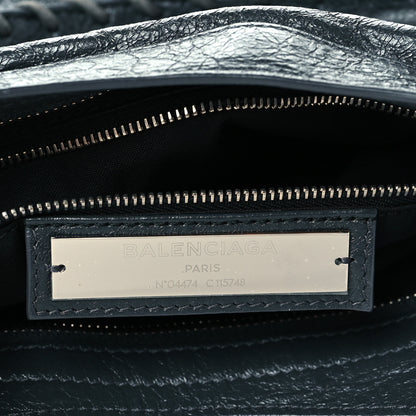 Balenciaga Agneau Classic Silver Hardware City Gris Fossile Anthracite 6 of 10