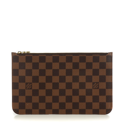 Louis Vuitton Damier Ebene Neverfull MM GM Pochette 1 of 7