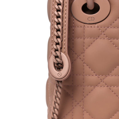Christian Dior Ultra Matte Calfskin Cannage Mini Lady Dior Light Beige 8 of 11