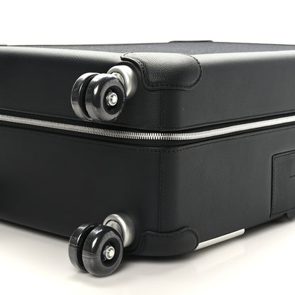Hermes Taurillon Regate Militaire Sports Toile R.M.S. Trolley Case Luggage Black 7 of 7