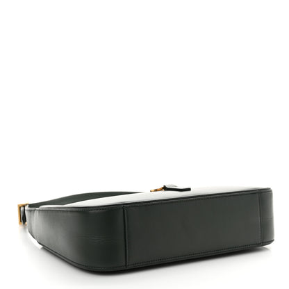 Saint Laurent Smooth Calfskin Le 5 A 7 Hobo Vert Fonce 4 of 13