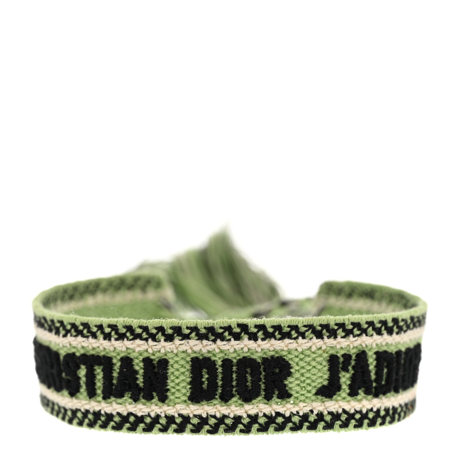 Christian Dior Woven Cotton J'Adior Friendship Bracelet Set 4 of 8