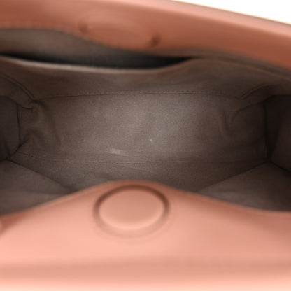 Gucci Nappa Bamboo Web Mini Nymphaea Top Handle Bag Perfect Pink Mystic White 5 of 11