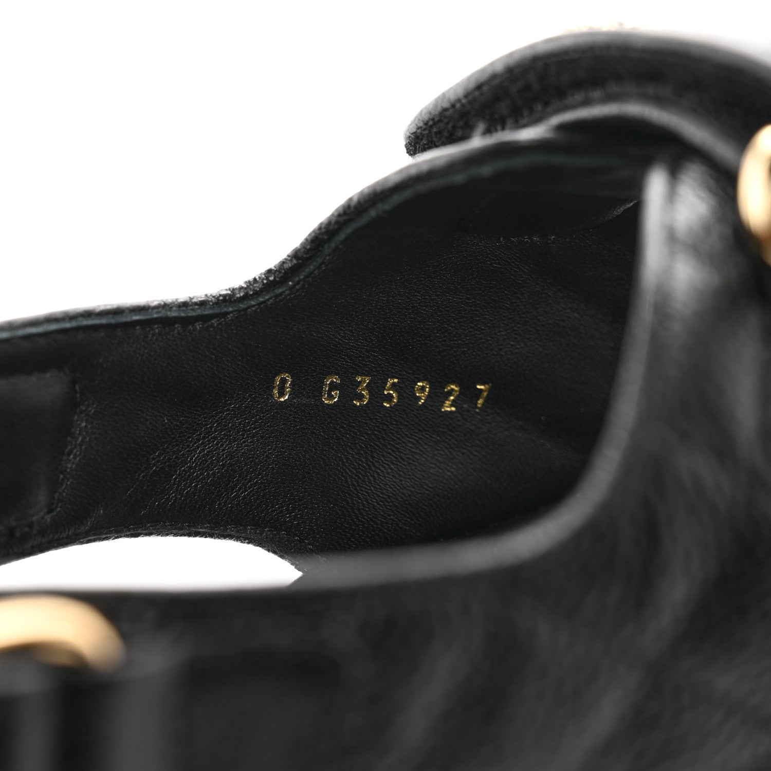 Chanel Grained Calfskin Velcro Dad Sandals 40 Black 8 of 9