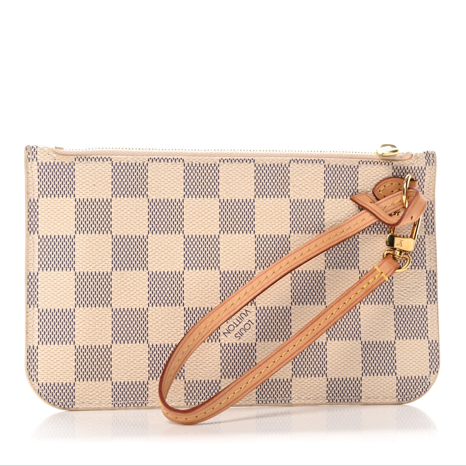Louis Vuitton Damier Azur Neverfull PM Pochette 9 of 14