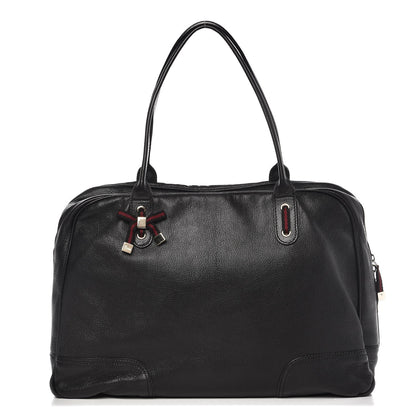 Gucci Calfskin Large Princy Boston Tote Black 1 of 11