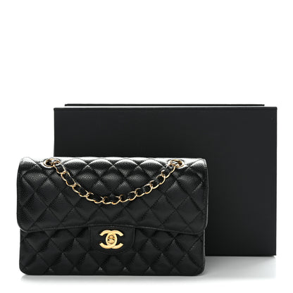 Chanel Caviar Quilted Small Double Flap Black 11 of 11