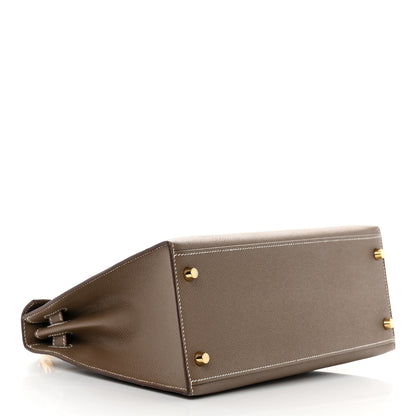 Hermes Epsom Kelly Sellier 28 Etoupe 4 of 15