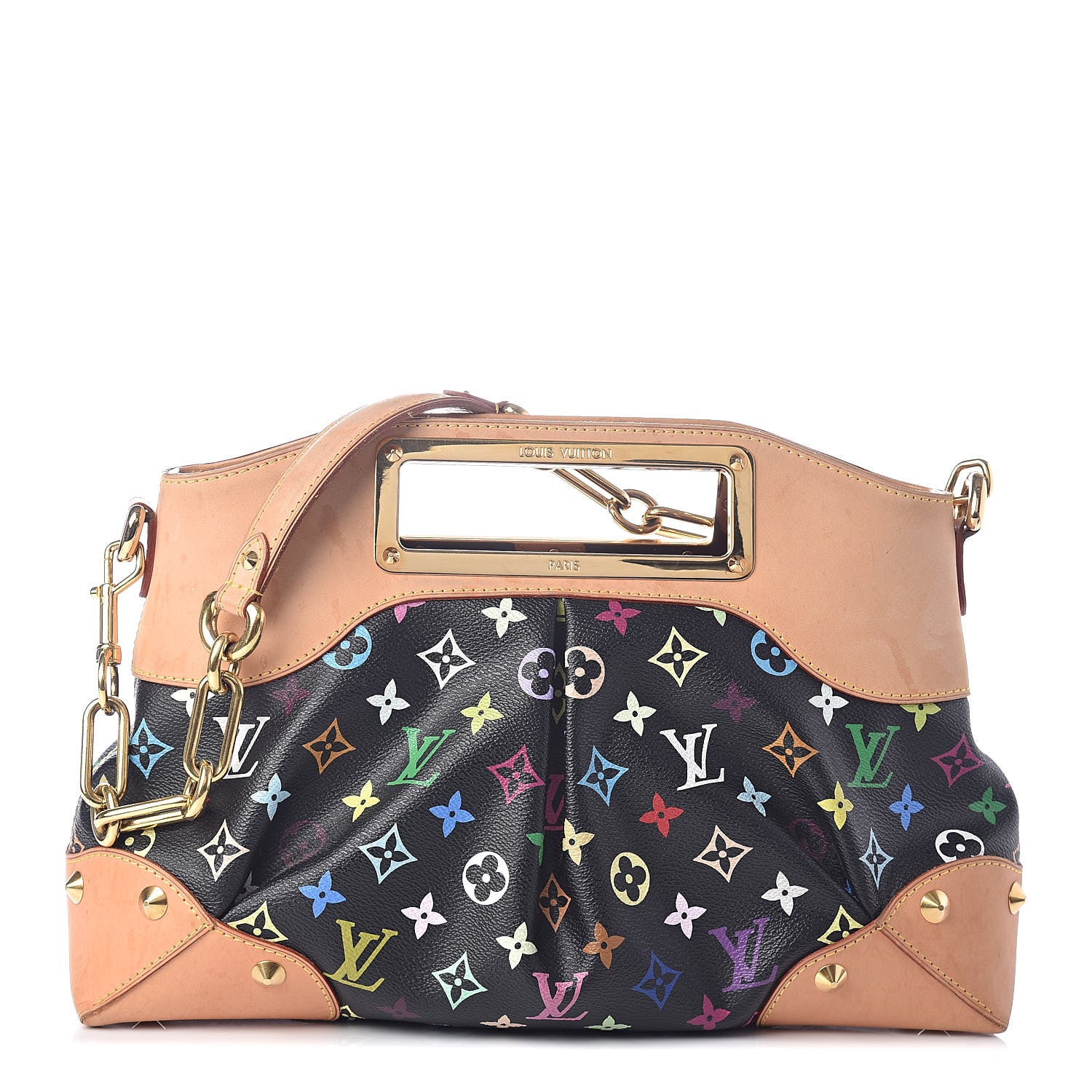 Louis Vuitton Monogram Multicolor Judy MM Black 1 of 8