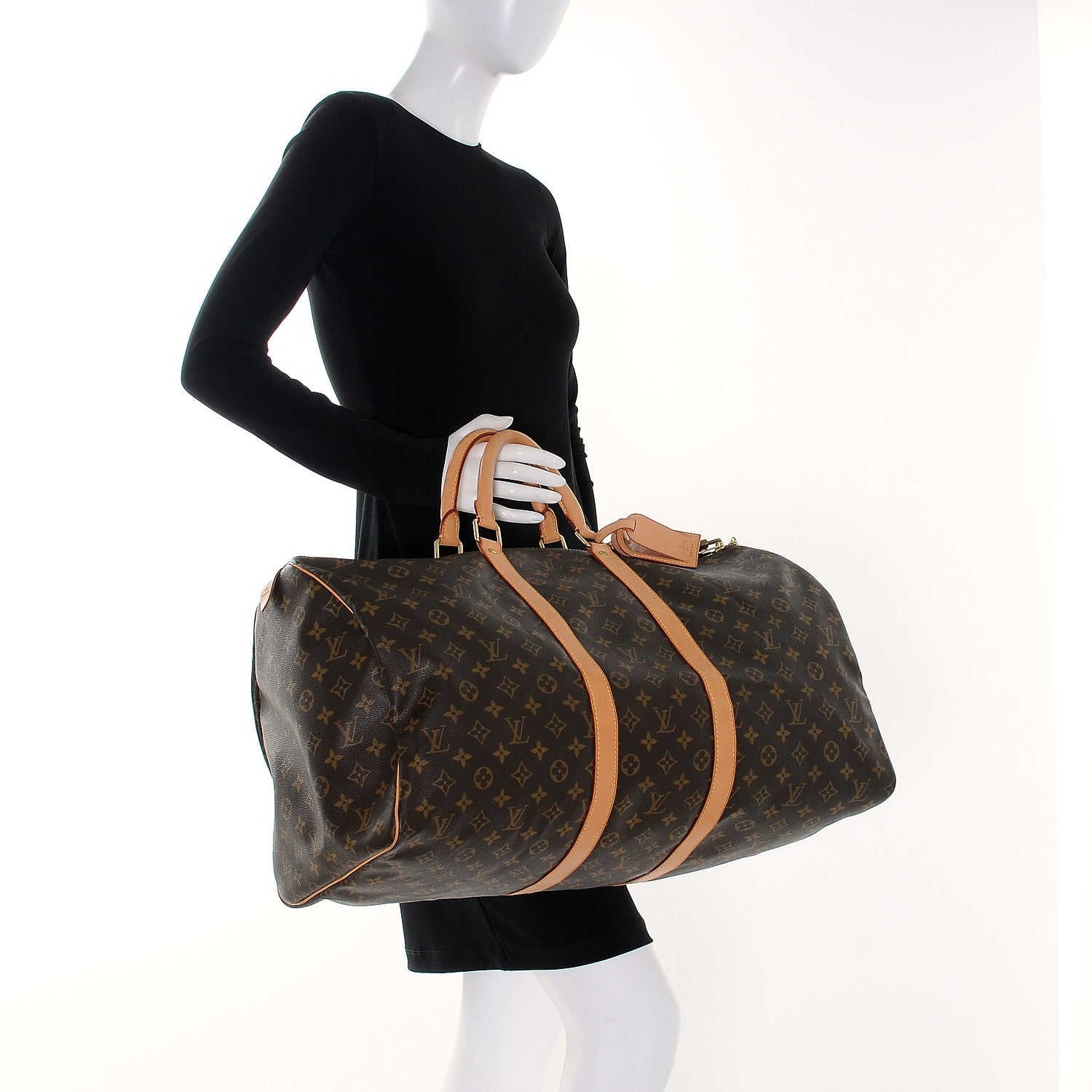 Louis Vuitton Monogram Keepall 55 2 of 7