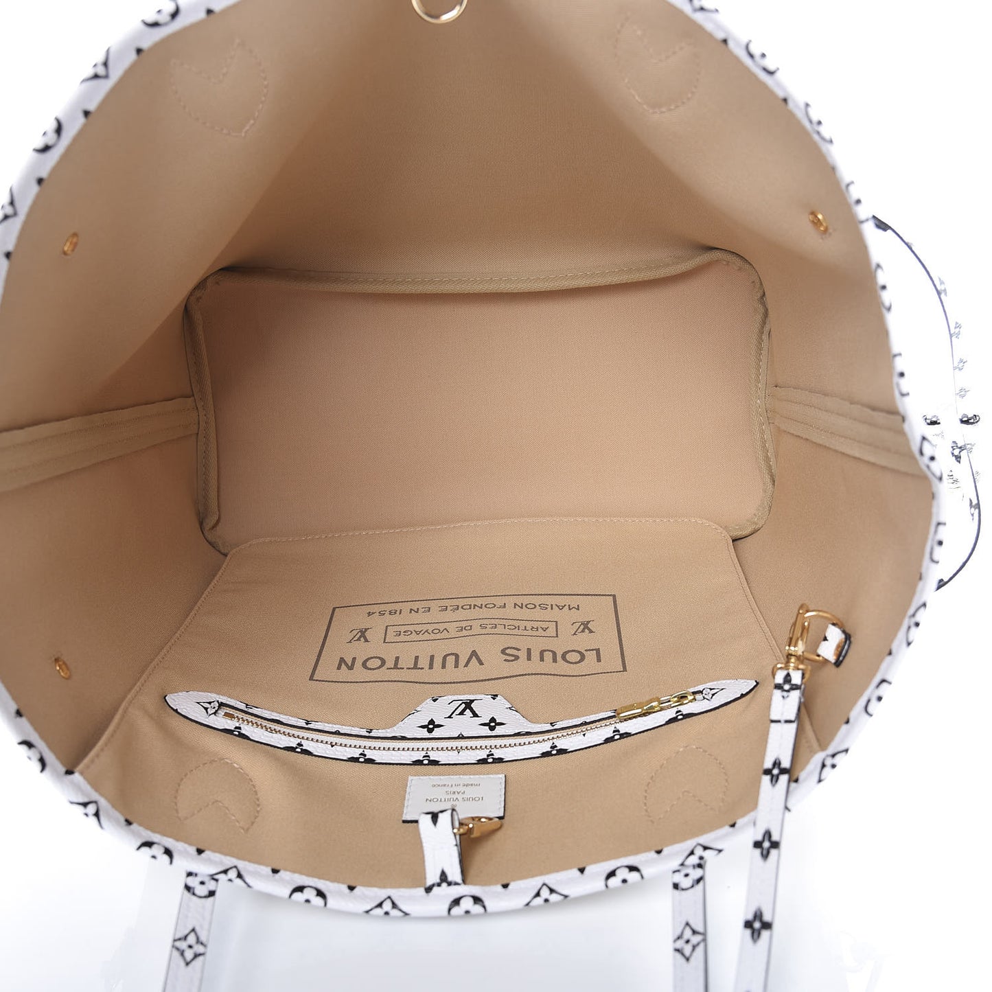 Monogram Giant Neverfull MM Kaki