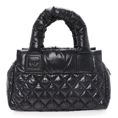 Chanel Nylon Coco Cocoon Zipped Tote Black 1 of 10