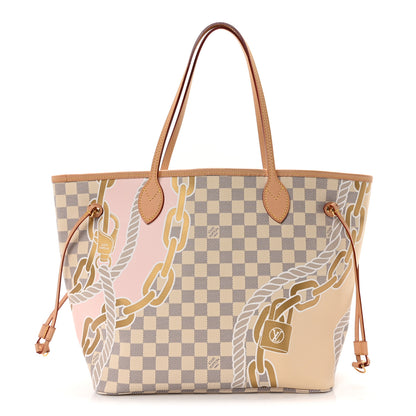 Louis Vuitton Damier Azur Nautical Neverfull MM 1 of 9