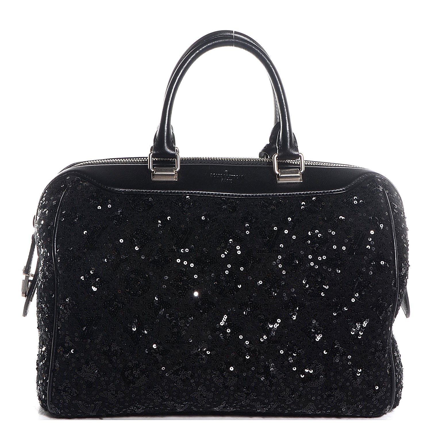 Louis Vuitton Sequin Monogram Sunshine Express Speedy Black 1 of 7