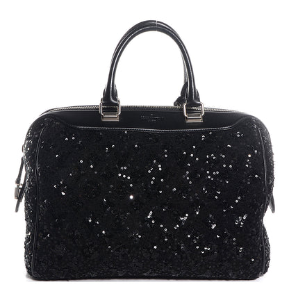 Louis Vuitton Sequin Monogram Sunshine Express Speedy Black 1 of 7