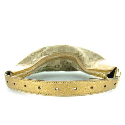 Gucci Canvas Horsebit Glam Hobo Metallic 4 of 11