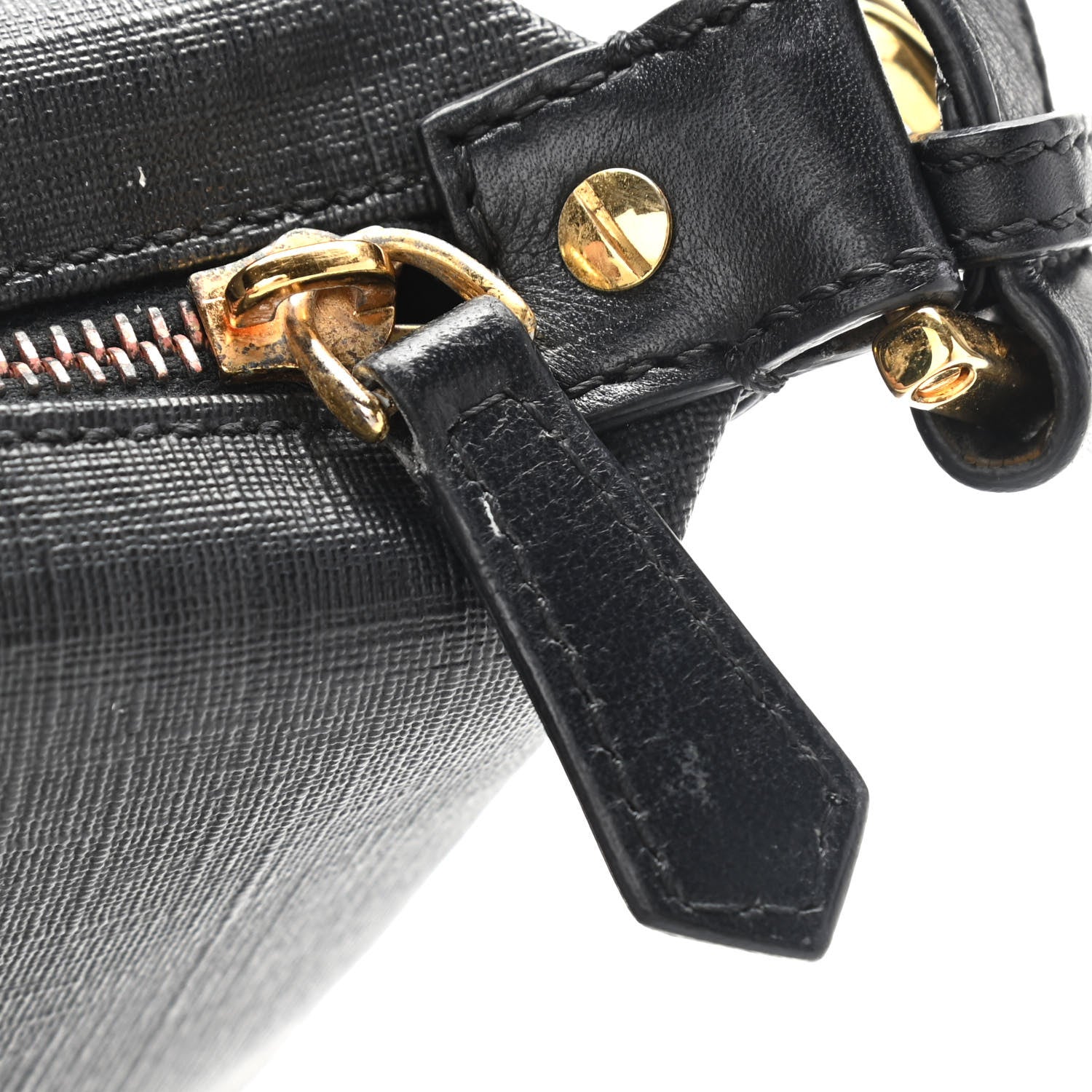 Fendi Zucchino Spalmati Vitello Messenger Bag Black 24 of 24
